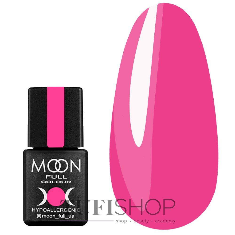 

Гель-лак MOON FULL color Gel polish №607 - фуксия, 8 мл