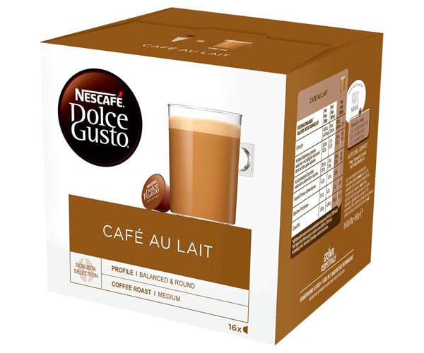 

Кофе в капсулах NESCAFE Dolce Gusto Cafe Au Lait - 16 шт