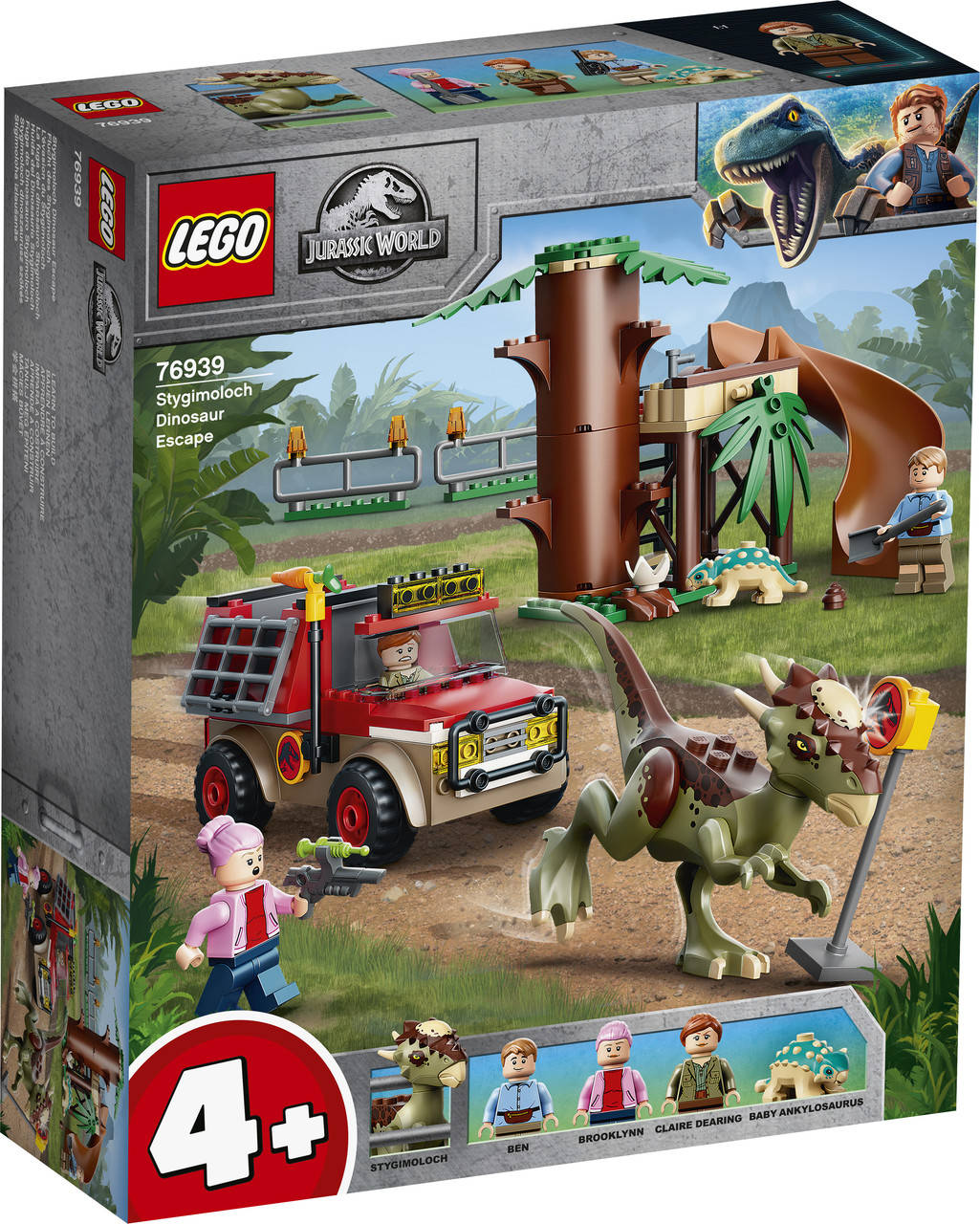 

LEGO ЛЕГО Jurassic World Побег стигимолоха 76939 (+подарок)
