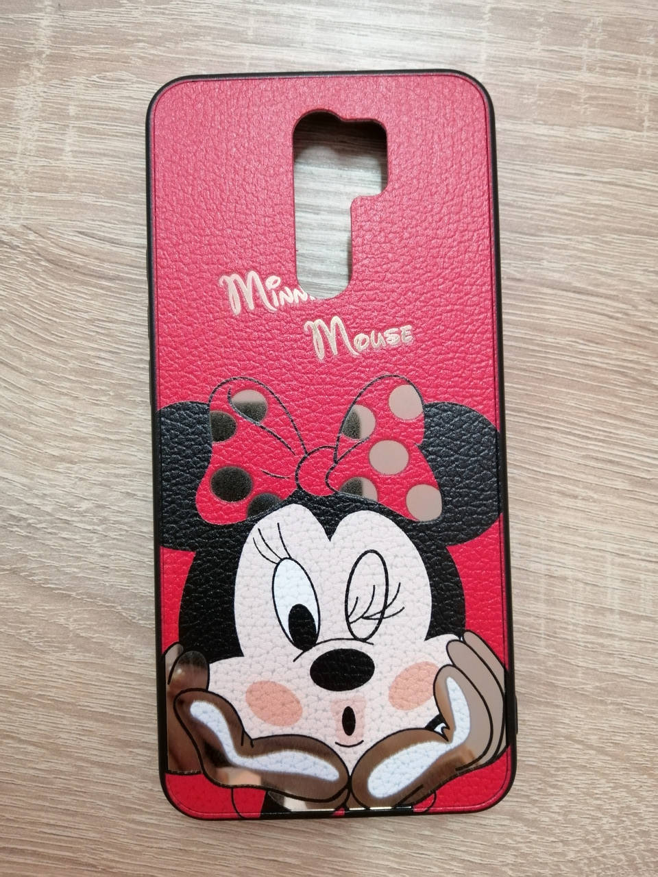 

Чехол для Xiaomi Redmi 9 Minnie mouse, Красный