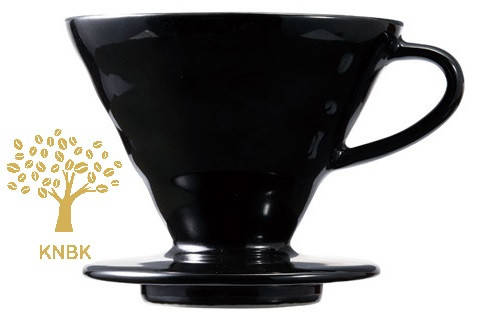 

Керамический Пуровер HARIO V60 Dripper 02 (400 мл.) Tetsu Kasuya Model Черный KDC-02-B