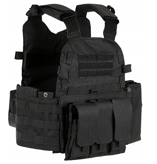 

Военно тактический жилет XF600D 55 x 45 см черный, Оливковый