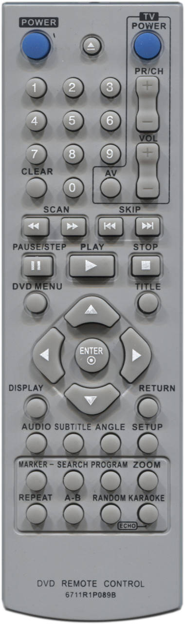 

Пульт DVD LG 6711R1P089B