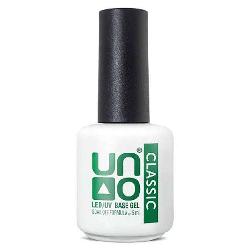 

База для ногтей UNO Rubber Base Classic 15 мл каучуковая