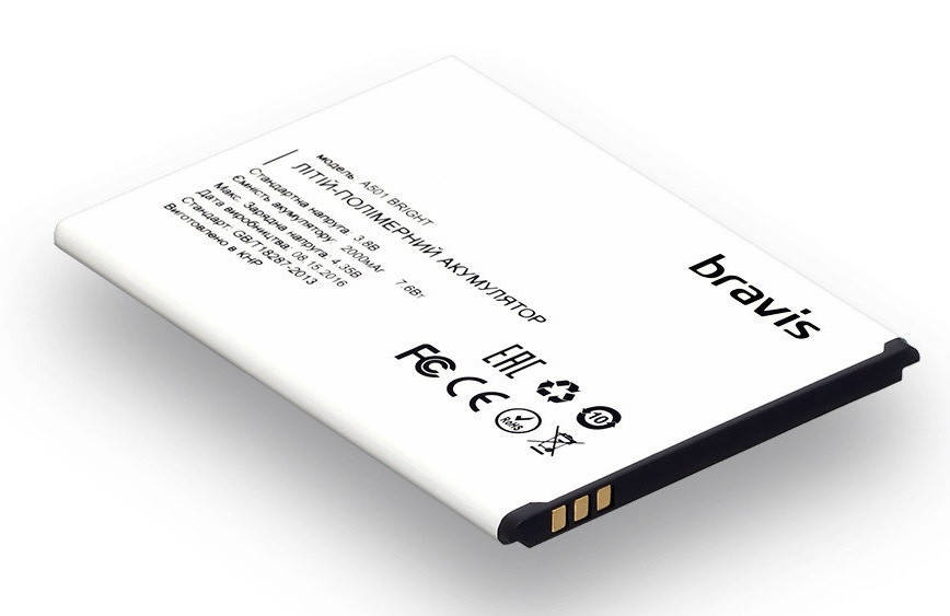 

Аккумулятор батарея для Bravis Bright A501 оригинал