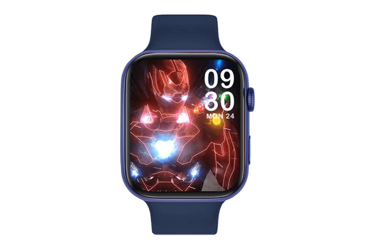 

Смарт-часы Smart watch M26 plus series 6 blue (уведомления, звонки, голос вызов. беспроводная зарядка)