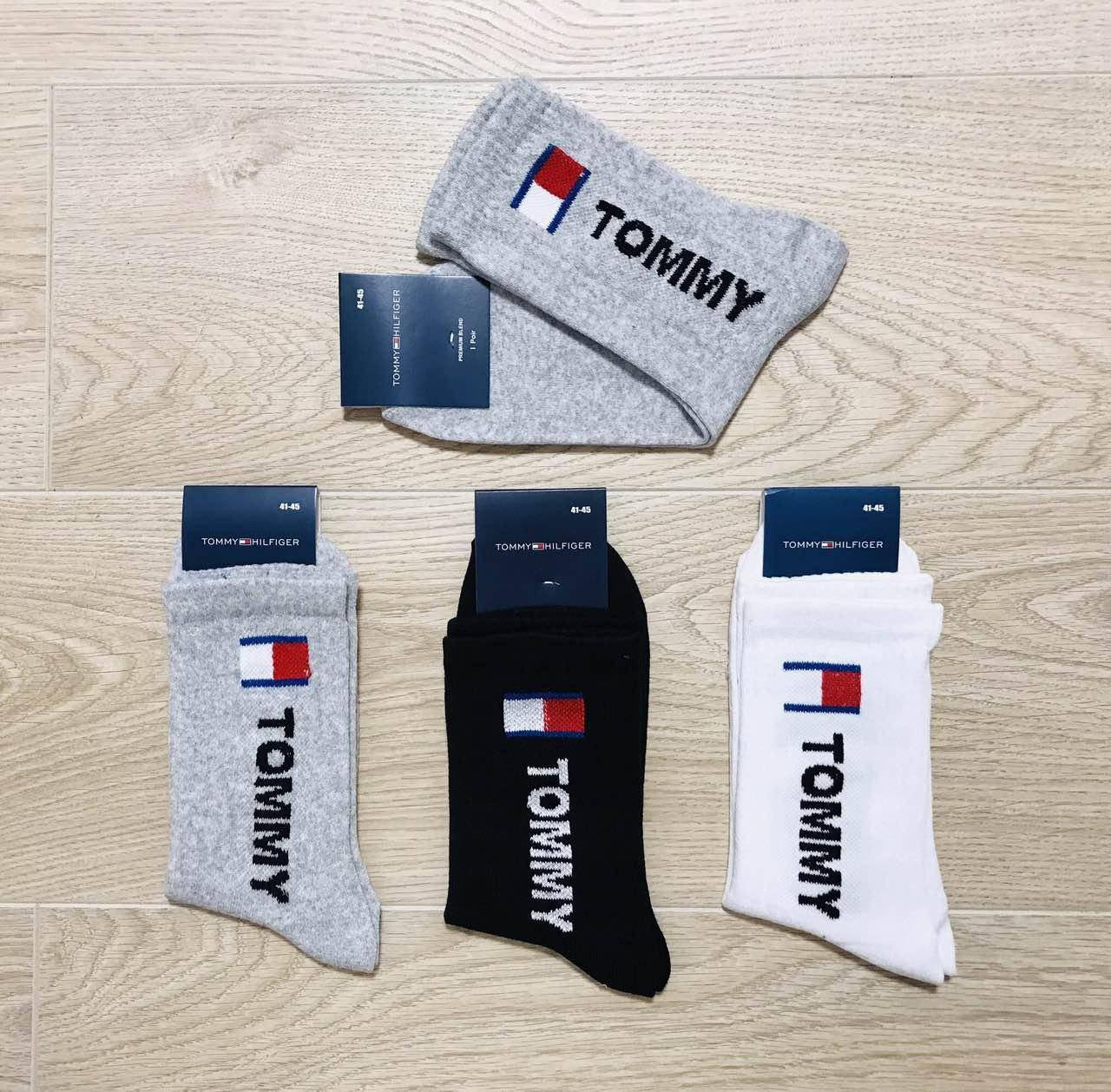 

Носки мужские спортивные высокие из хлопка Tommy Hilfiger Турция 41-44
