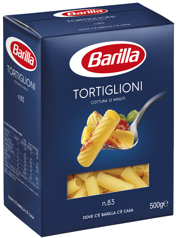 

Макароны BARILLA Tortiglioni №83 500г, 12шт/ящ