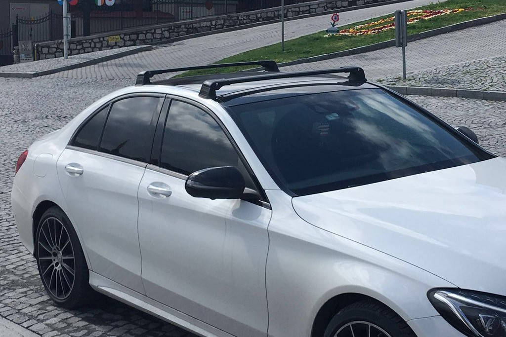 

Перемычка в штатные места (2 шт, под ключ) Серый для Mercedes C-сlass W205 2014-2021 гг.