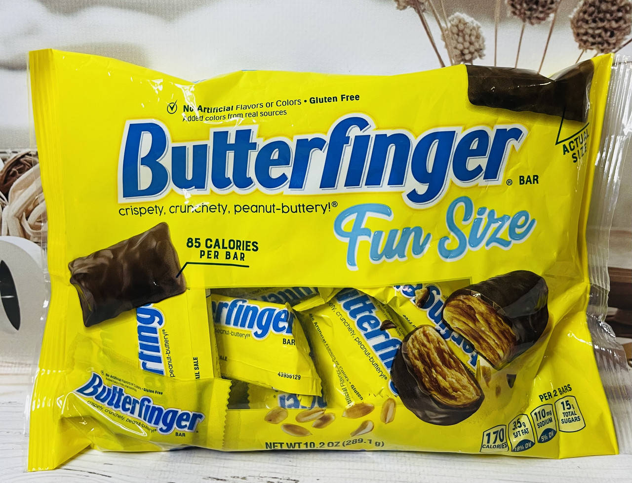 

Шоколадні цукерки з арахісовою пастою та карамеллю Butterfinger