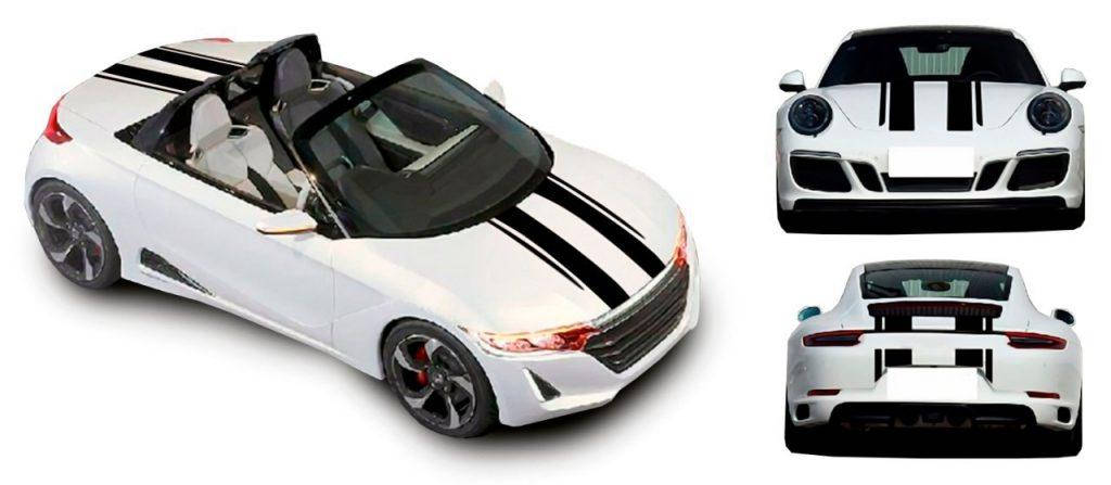 

Полосы на авто Astart3d BLK2 4000х130х0.060мм