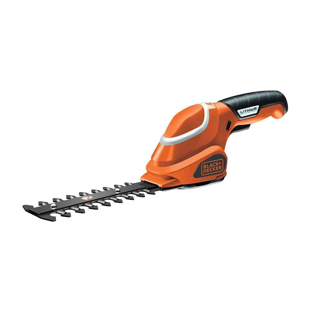 

Аккумуляторные садовые ножницы-кусторез BLACK+DECKER (GSL300)