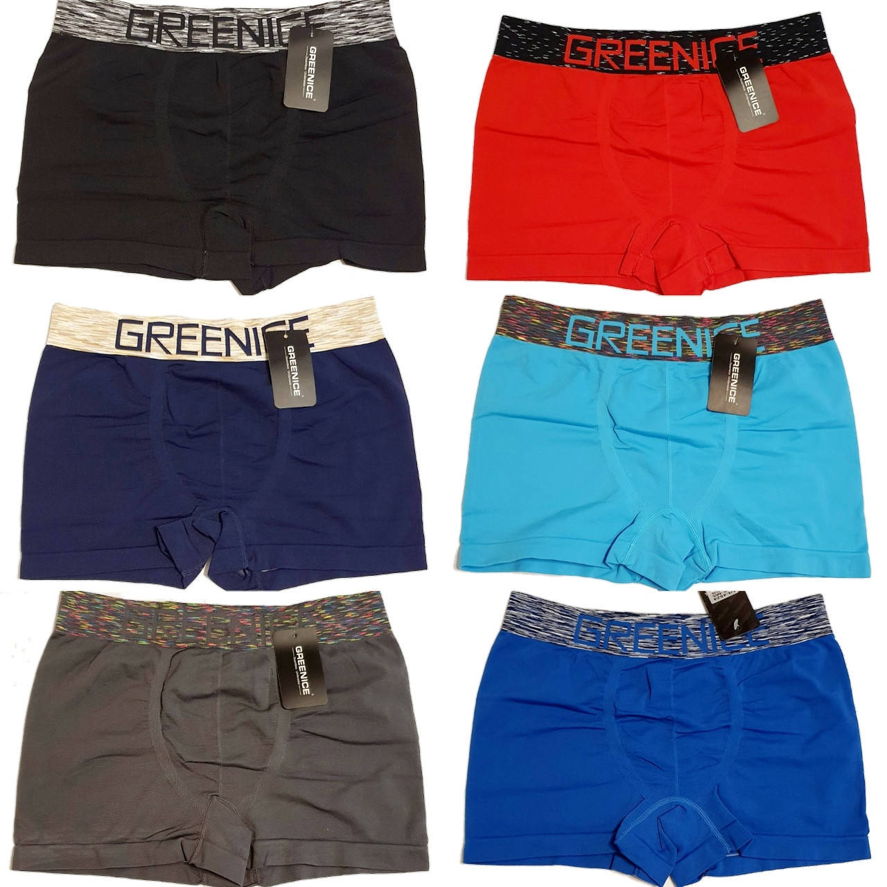 

Новинка Бесшовные боксеры Greenice M/L