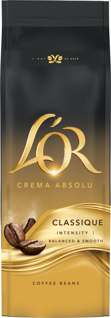 

Кофе в зернах L'OR Crema Absolute Classic 500г
