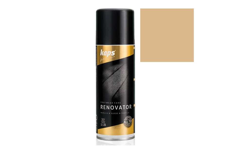 

Спрей-краска для замшиKaps Renovator 200 ml, бежевый (130)