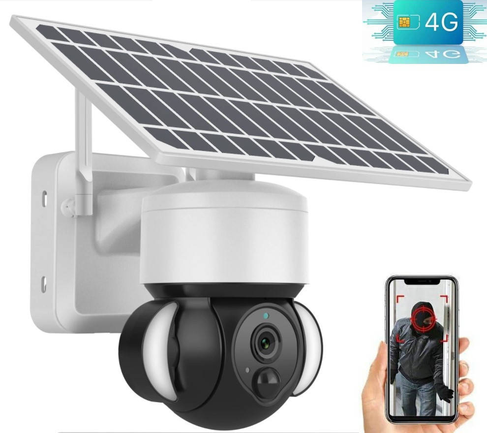 

Наружная поворотная IP камера с солнечной панелью Inqmega ST-518M-2M-4G . UBox