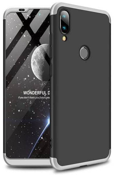 

Чехол GKK 360 для Xiaomi Mi Play бампер оригинальный Black-Silver
