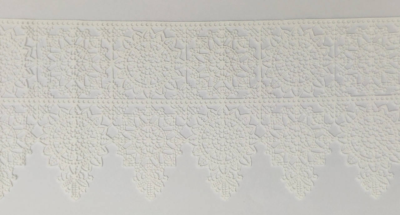 

Кружево для торта белое № 4