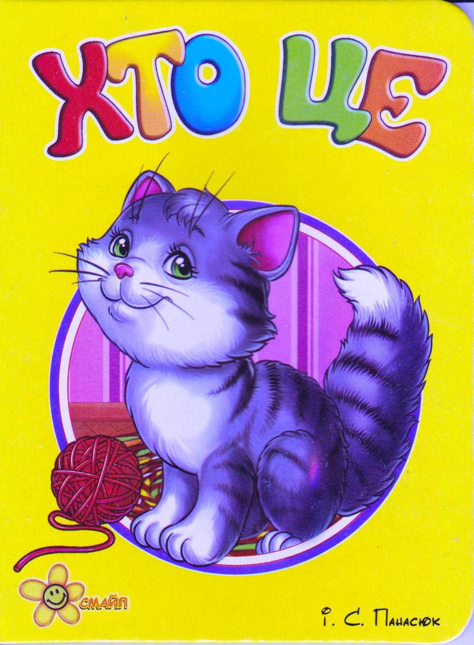 

Книга-картонка Кто это