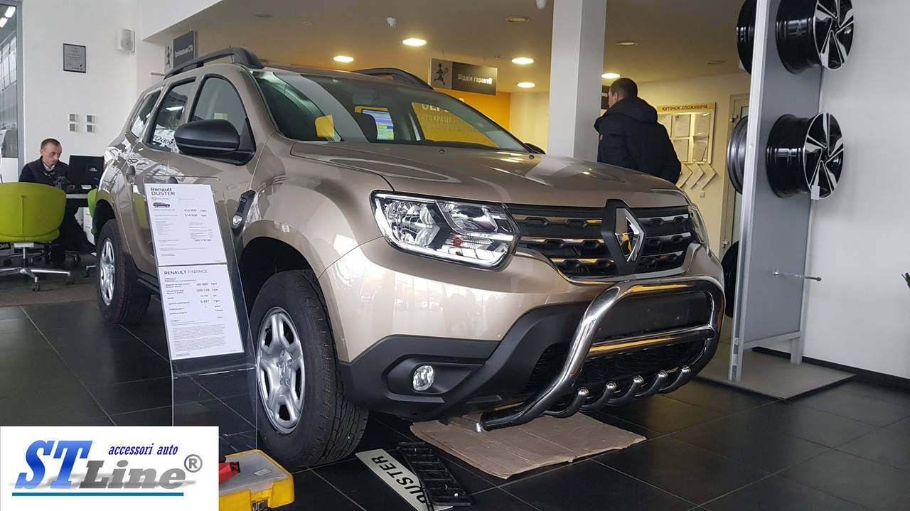 

Кенгурятник Renault Duster (17+) защита переднего бампера кенгурятники на для Рено Дастер Renault Duster (17+) d60х1,6мм