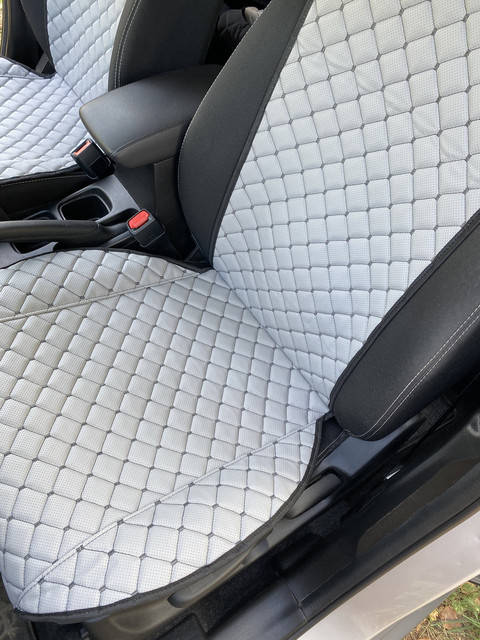 

Накидки из эко-кожи (комплект) на сиденья Geely MK 2006-2014