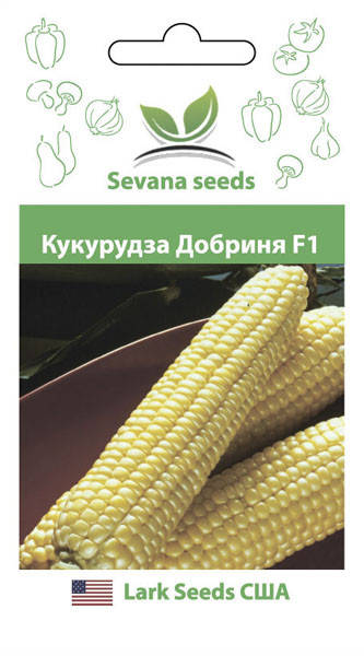 

Семена сладкой кукурузы Добрыня F1 20 шт. Lark Seeds