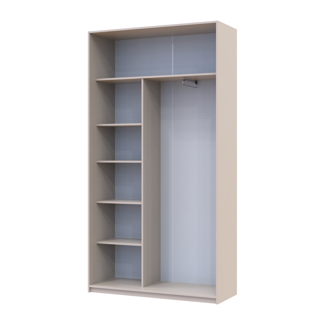Шафа купе Doros Сіті Лайт Кашемір 2 ДСП 120х45х225 (80736332) 5