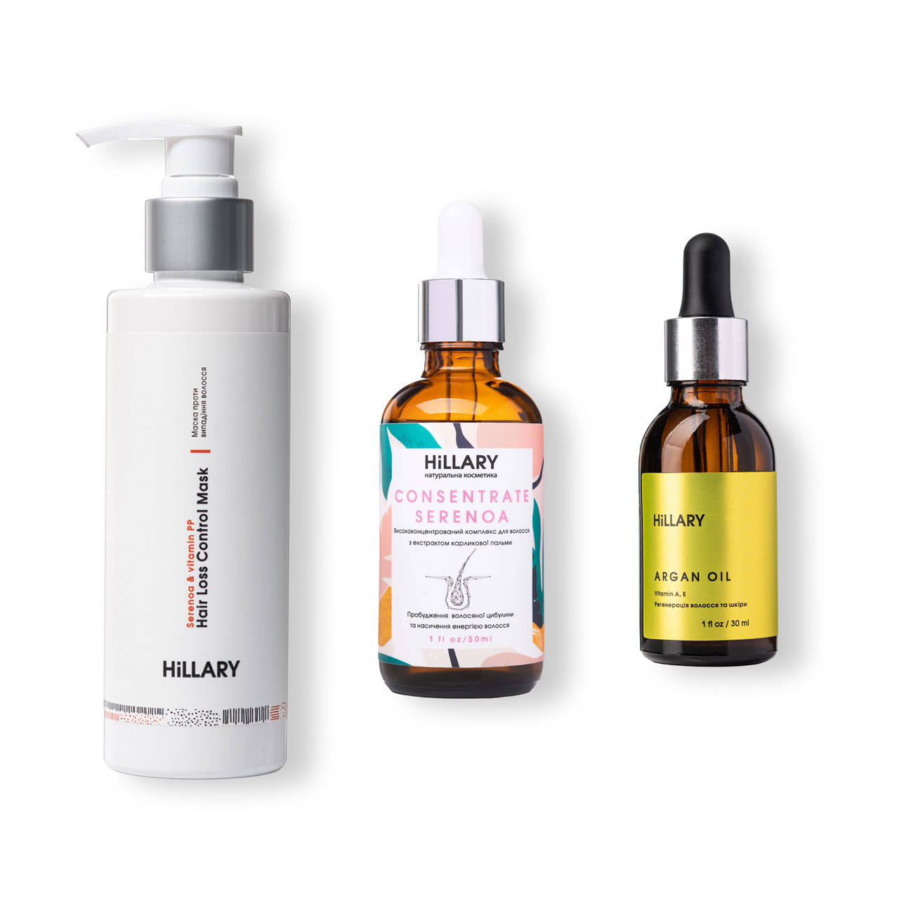 

Маска против выпадения волос и сыворотка для волос Concentrate Serenoa + Аргановое масло В ПОДАРОК!