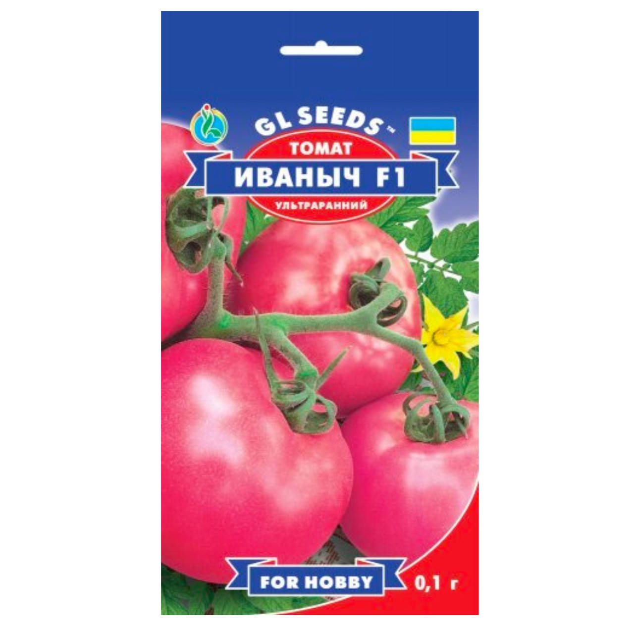 

Томат Иваныч F1 0.1 г Gl Seeds