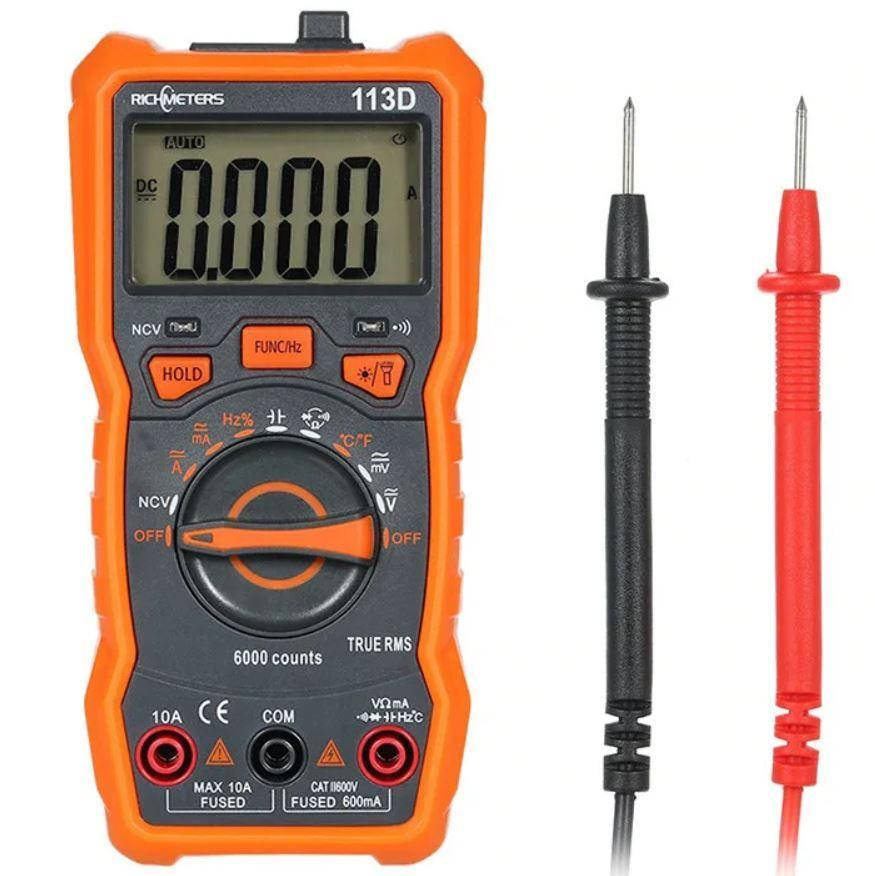 

Мультиметр цифровой Richmeters RM113D