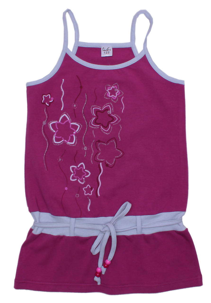 

Майка для девочек Валери-Текс 1213-55-042-1 140 см Малиновый
