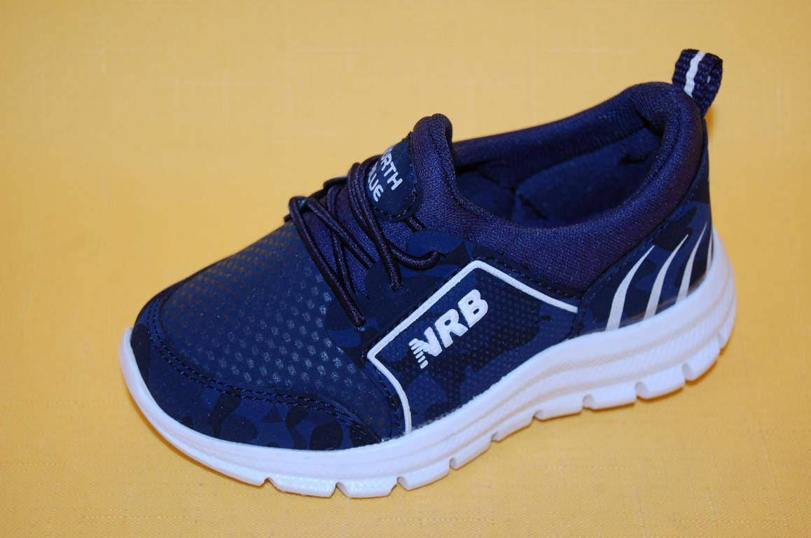 

Детские Кроссовки повседневные NRD Турция 22255 Для мальчиков Синий размеры 22_25