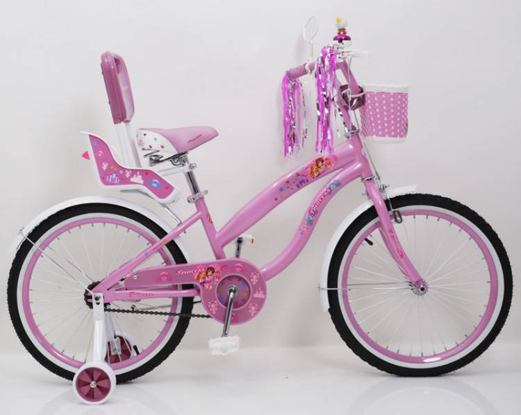 

ДЕТСКИЙ ДВУХКОЛЕСНЫЙ ИСПАНСКИЙ ВЕЛОСИПЕД PRINCESS-RUEDA (ПРИНЦЕССА-РУЕДА) 20-03B КОЛЕСА 20 ДЮЙМОВ РОЗОВЫЙ