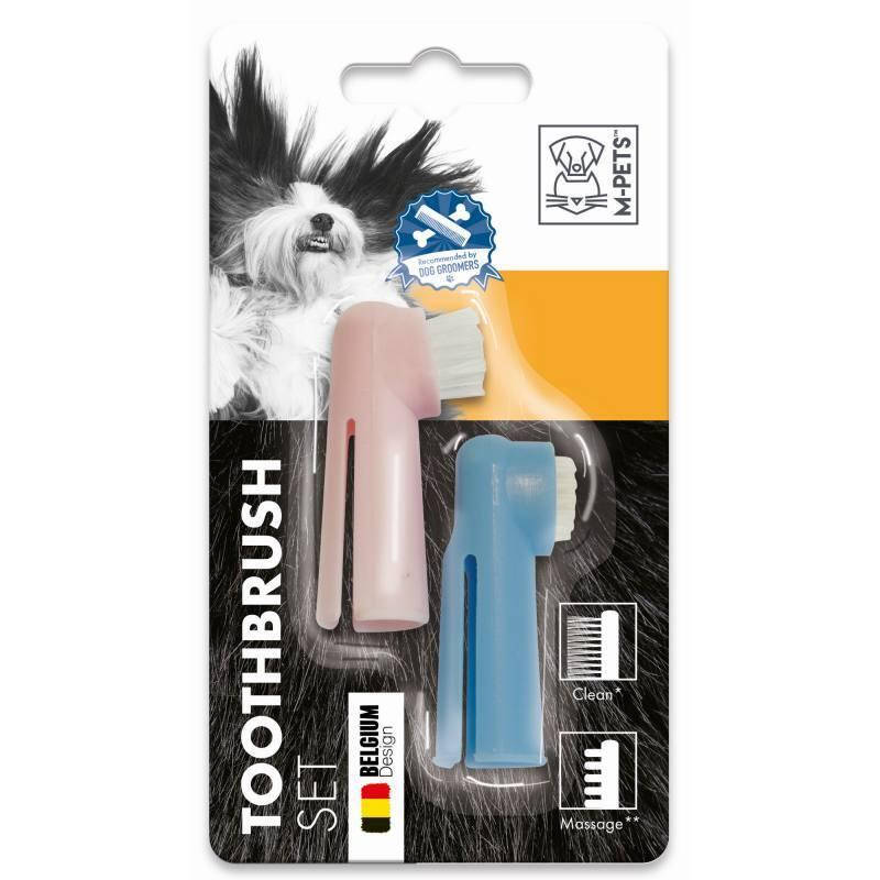 

М-Петс (M-Pets) Toothbrush Set Комплект - Набор зубных щеток для собак