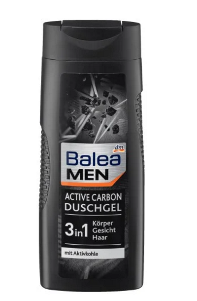 

Гель для душа Balea Men 3в1 Active Carbon 300 мл
