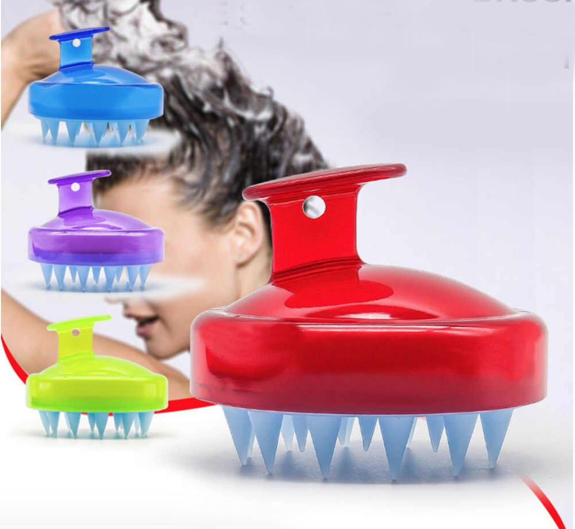 

Щетка массажер для мытья головы