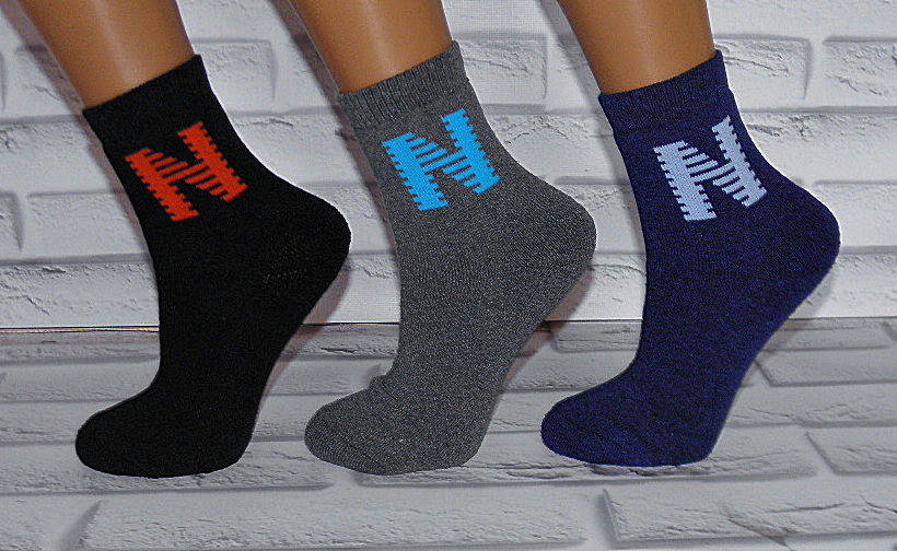 

Носки детские махра 1 пара 27-29 раз (Х-163), Разные цвета