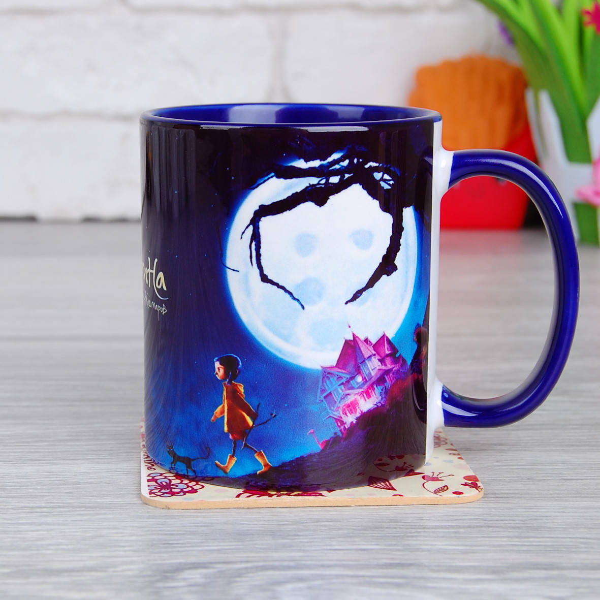 

Чашка Коралина в стане Кошмаров (Coraline)