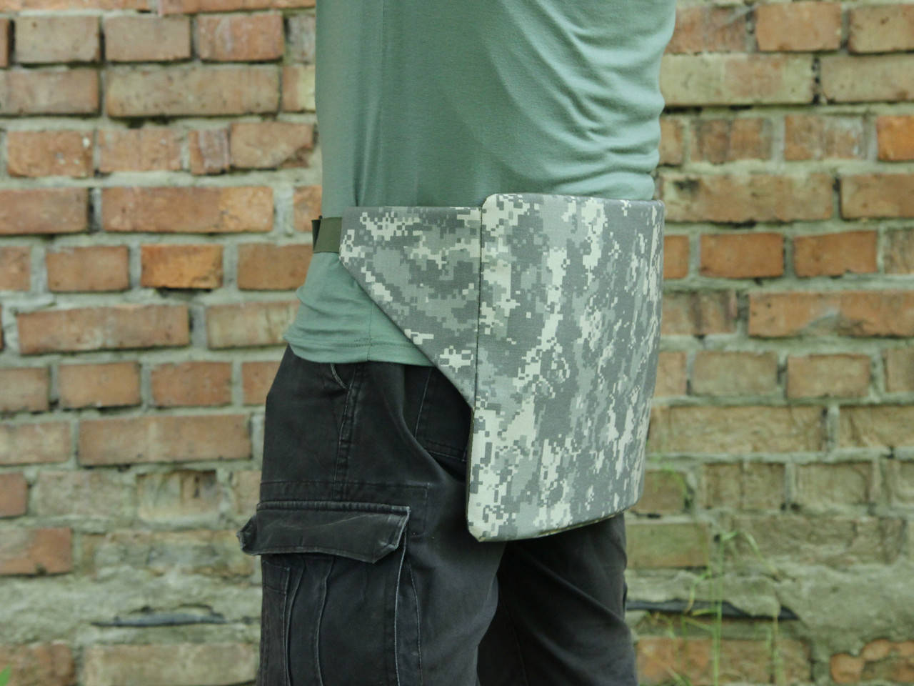 

Сидушка полевая Acupat - L, износостойкая двусторонняя Cordura 1000D ACU, 38x29см, Хаки