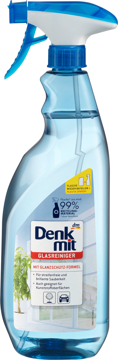 

Средство для чистки стекла Denkmit Glasreiniger, 1L.