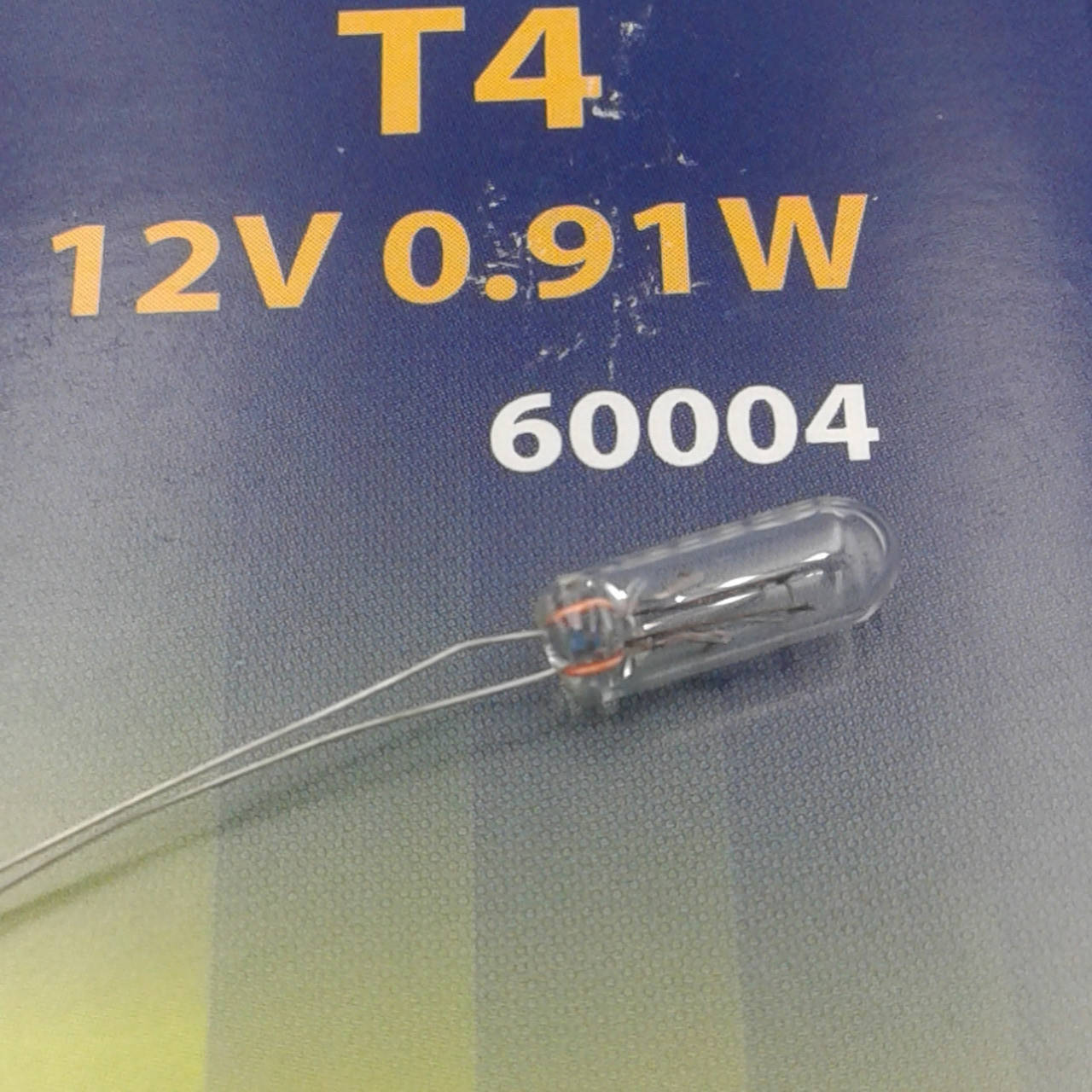 

Лампа автомобильная приборной панели T4 0,91W 12V