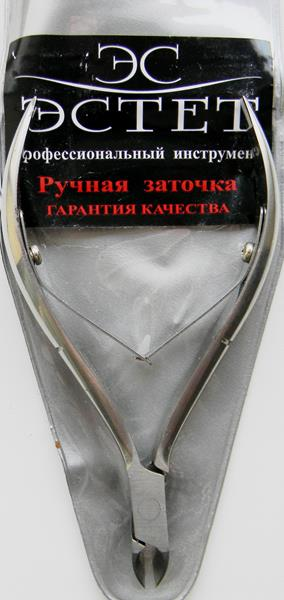 

Кусачки для маникюра ЭСТЕТ №2 ручная заточка округлые