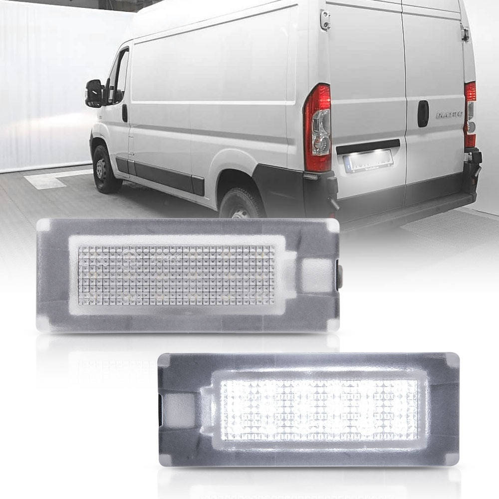 

Диодная подсветка заднего номера Fiat Ducato Peugeot Boxer Citroen Jumper 2006-