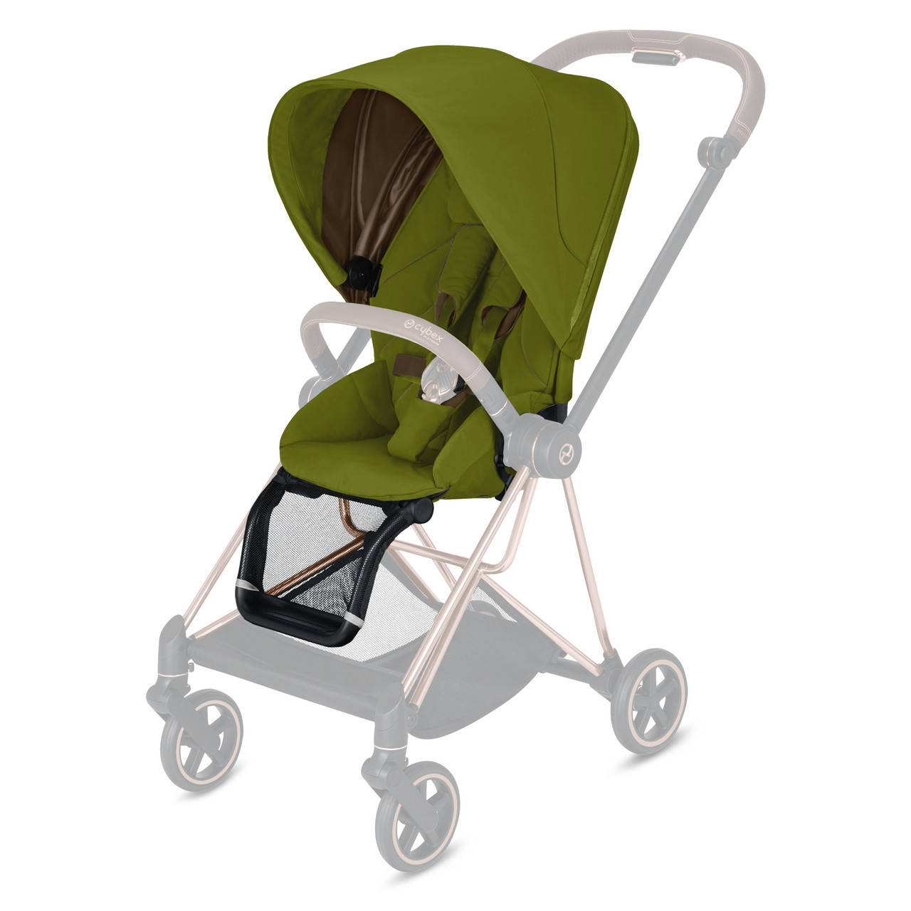 

Чехол тканевый для прогулочного блока Cybex Mios Khaki Green khaki brown
