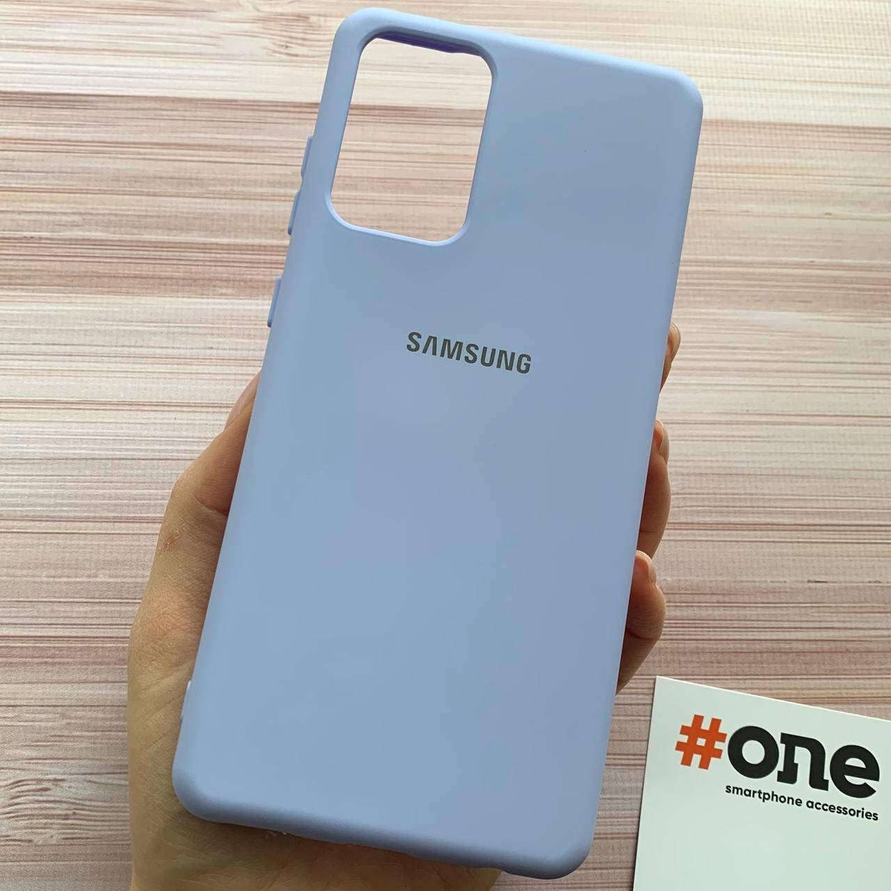 

Чехол для Samsung Galaxy A72 с микрофиброй бархатный внутри накладка чехол на самсунг а72 сиреневый CFA