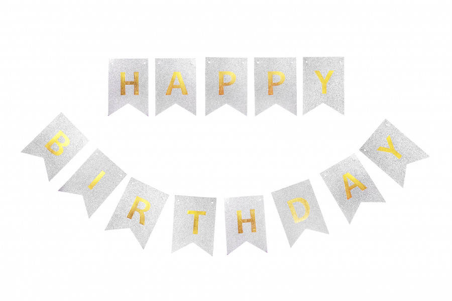 

Праздничная гирлянда Happy Birthday 3 м