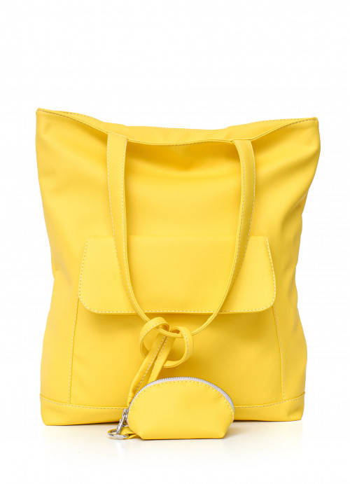 

Жіноча сумка Sambag Shopper жовта