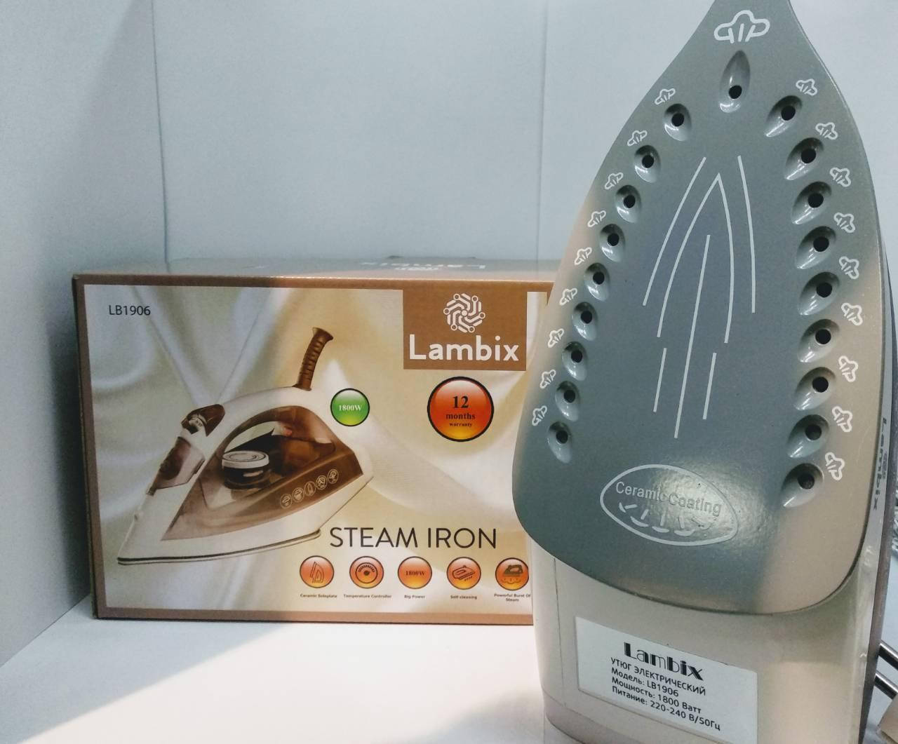 

Паровой утюг Lambix LB1906