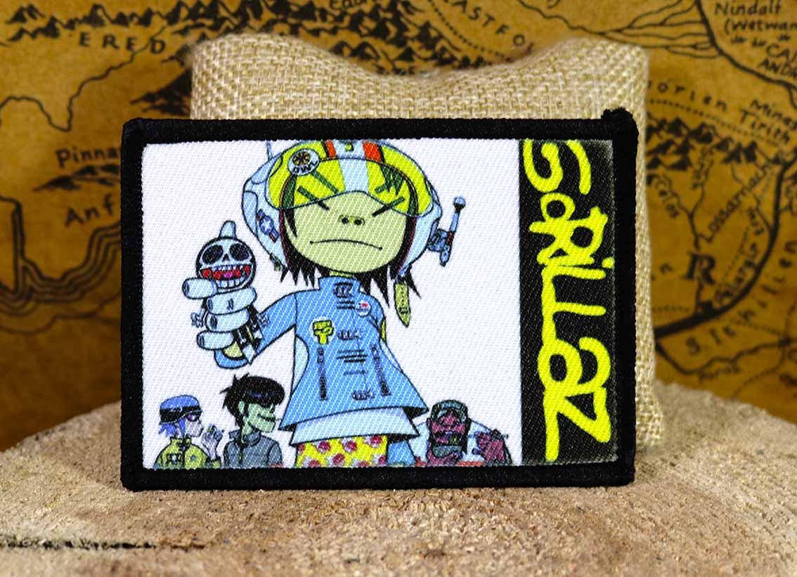 

Нашивка "Gorillaz Нудл", Розовый