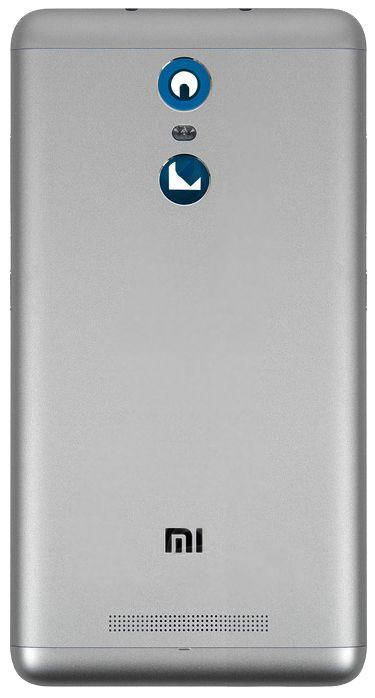 

Задняя крышка корпуса Xiaomi Redmi Note 3 MediaTek Original Grey, Серый